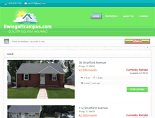 Tablet Screenshot of ewingoffcampus.com